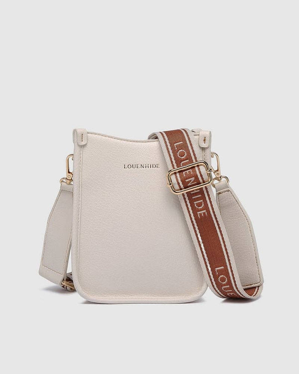 Parker Logo Crossbody Bag - Vanilla-Blue Hand Home