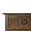 Orleans Console Table In Architectural White-Blue Hand Home