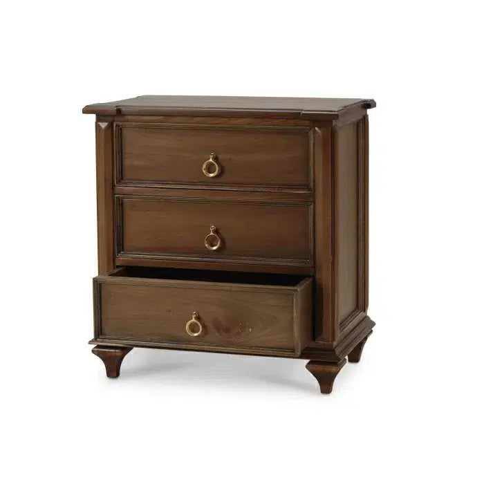 Soho Bedside in Straw Wash-Blue Hand Home
