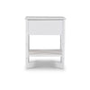 Chelsea End Table in Architectural White-Blue Hand Home