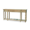 Farringdon Large Console In Fruitwood-Blue Hand Home