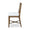 Dulwich Dining Chair In Straw Wash w/ Arctic White Performance Fabric-Blue Hand Home