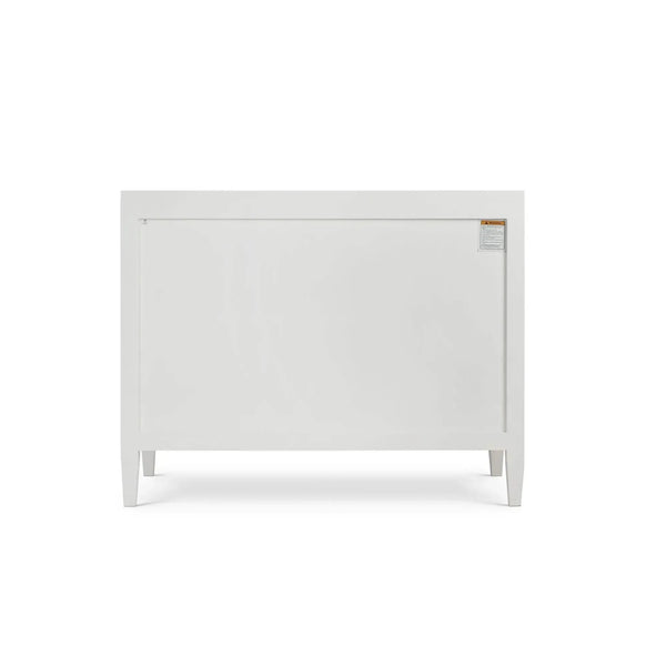 Belgravia 3 Drawer Dresser In True White-Blue Hand Home