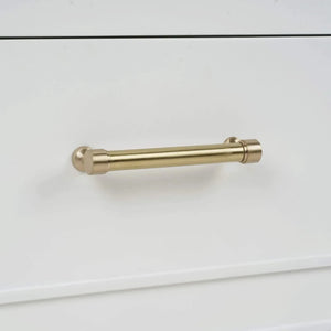 Belgravia Bedside Table In True White-Blue Hand Home