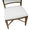 Fitzrovia Dining Chair in Straw Wash w/ Arctic White Performance Fabric & White Rattan-Blue Hand Home