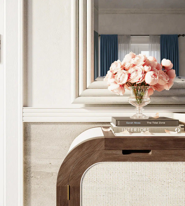 Ascot Mirror-Blue Hand Home