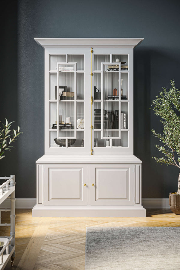 Bruges Display Cabinet-Blue Hand Home