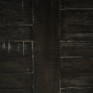 Beatnik Two Door Sideboard In Java Brown-Blue Hand Home