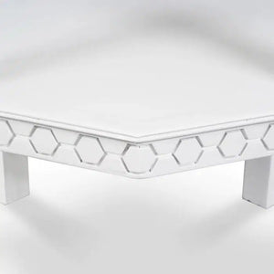 Hurlingham Side Table-Blue Hand Home