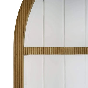 Bilbao Bookcase In Antique French Oak W/ True White Interior-Blue Hand Home