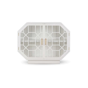 Little Hampton Glass Display Cabinet-Blue Hand Home