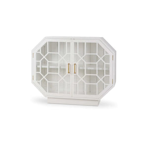 Little Hampton Glass Display Cabinet-Blue Hand Home