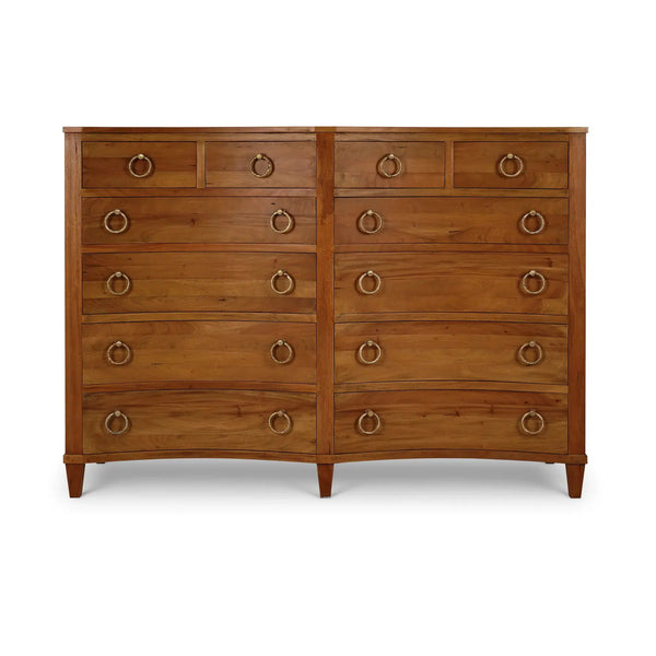 Bow 12 Drawer Dresser-Blue Hand Home