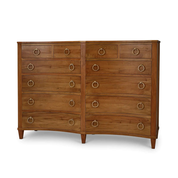 Bow 12 Drawer Dresser-Blue Hand Home