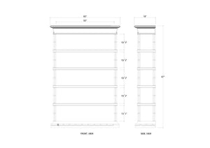 Farringdon Shelving Unit-Blue Hand Home