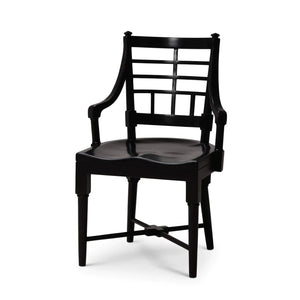 Lutyens Dining Chair W/ Arm-Blue Hand Home