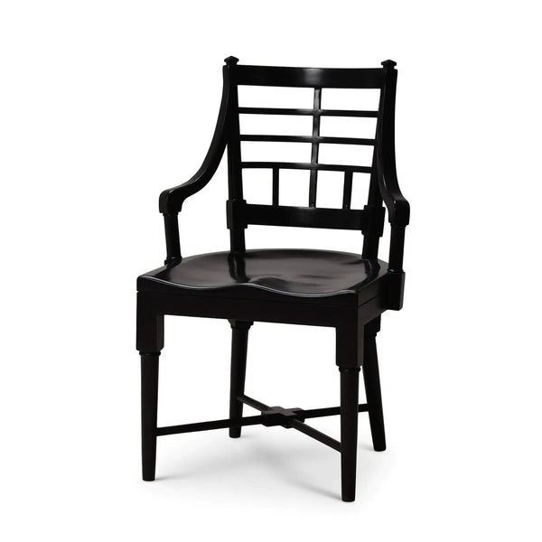 Lutyens Dining Chair W/ Arm-Blue Hand Home