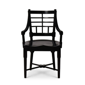 Lutyens Dining Chair W/ Arm-Blue Hand Home
