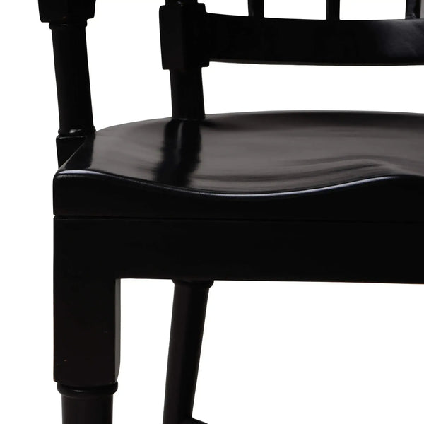 Lutyens Dining Chair W/ Arm-Blue Hand Home