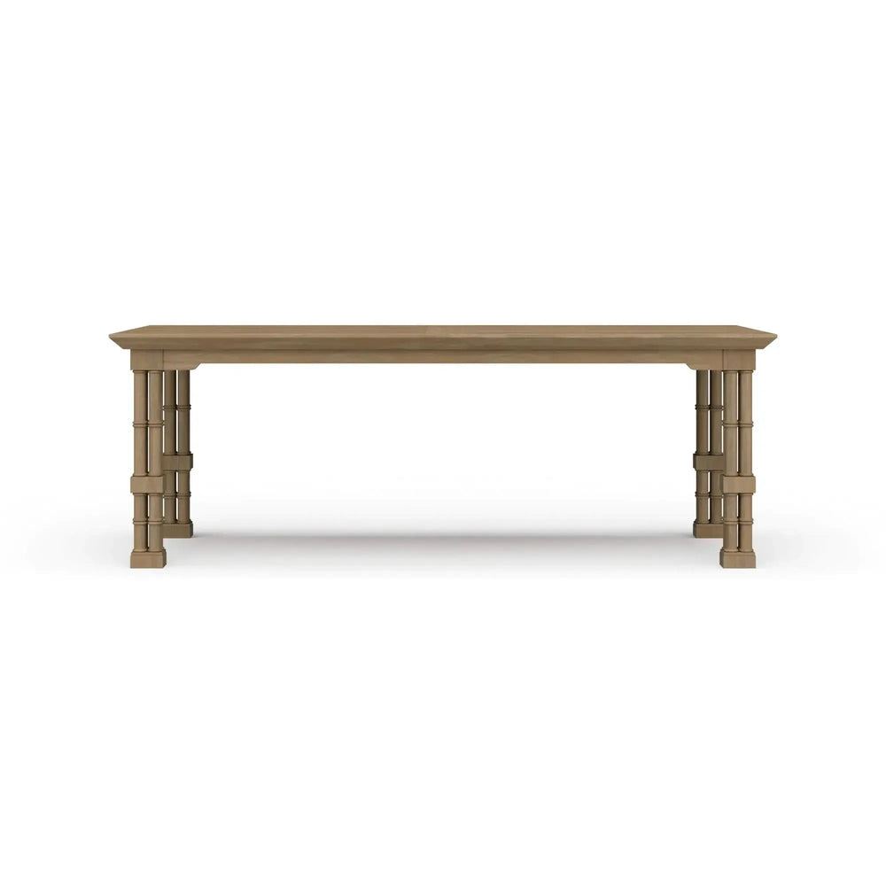 Farringdon Rectangular Dining Table 84''-Blue Hand Home