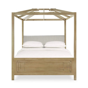 Knightsbridge 4 Poster King Bed-Blue Hand Home