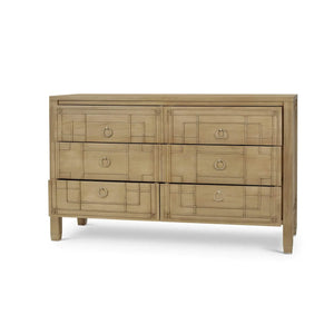 Knightsbridge 6 Drawer Dresser-Blue Hand Home
