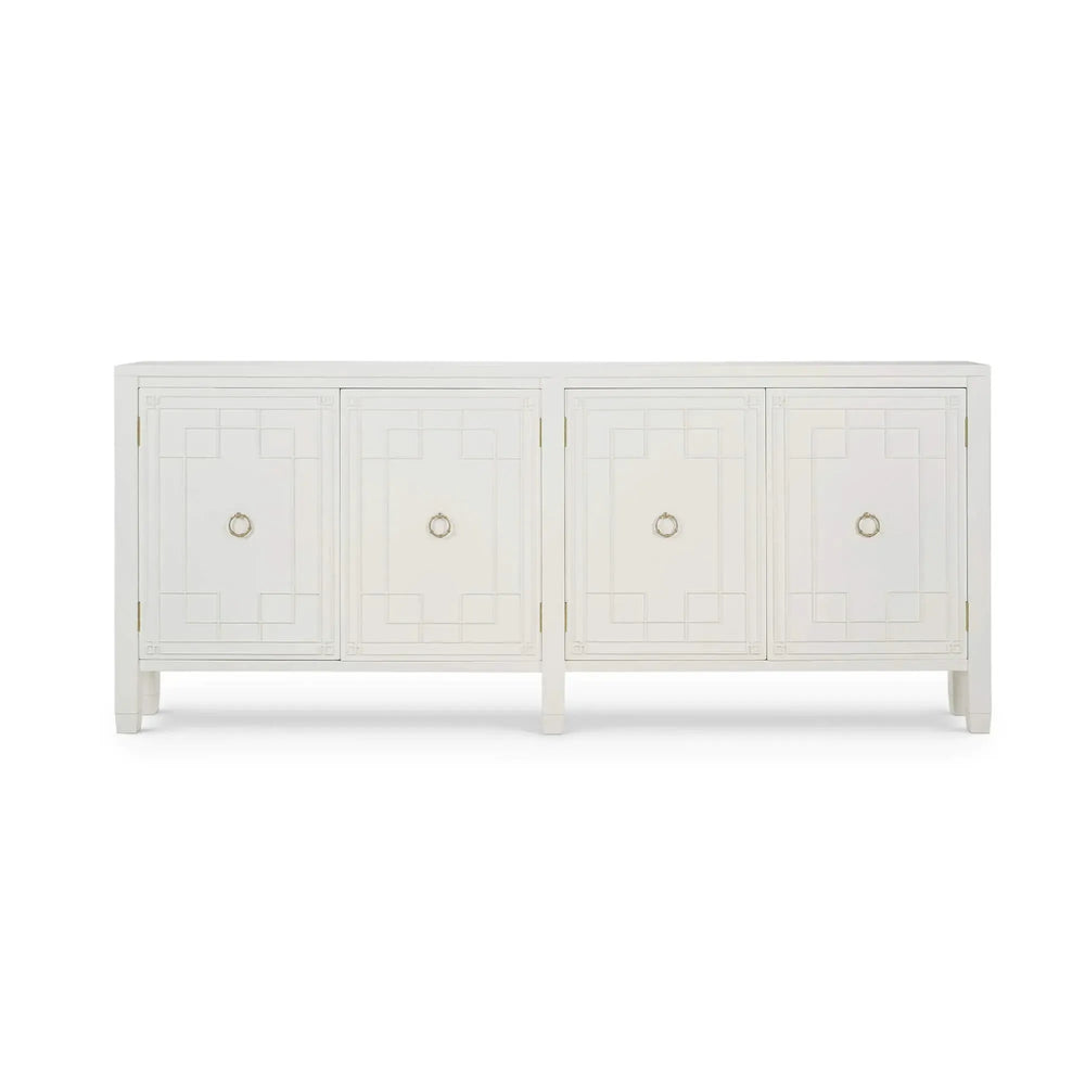 Knightsbridge Long Narrow Sideboard-Blue Hand Home