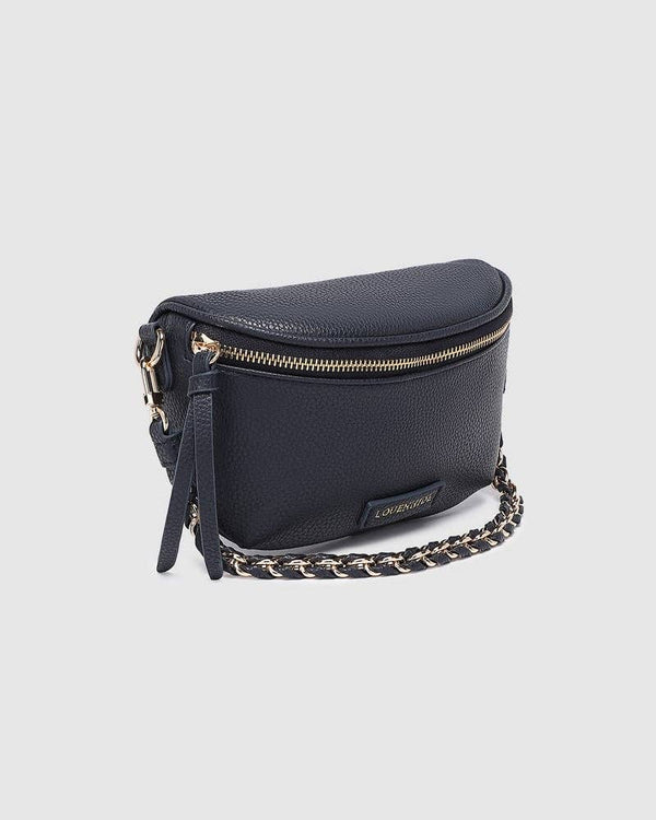 Halsey Sling Bag - Navy-Blue Hand Home