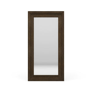 Tuscan Rustic Distressed Standing Mirror - Teak-Blue Hand Home