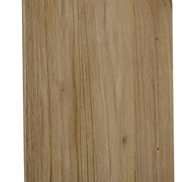 Tuscan Rustic Distressed Teak Large Mirror in Teak Natural w/ Weathered Teak Distressing-Blue Hand Home