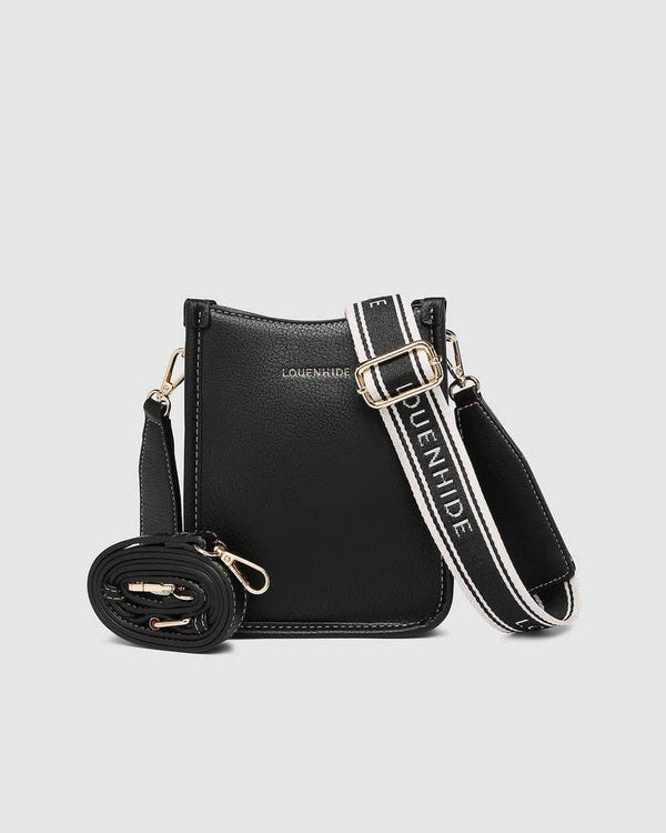 Parker Logo Crossbody Bag - Black-Blue Hand Home