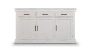 Williamson Sideboard w/ 3 Doors-Blue Hand Home