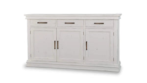 Williamson Sideboard w/ 3 Doors-Blue Hand Home