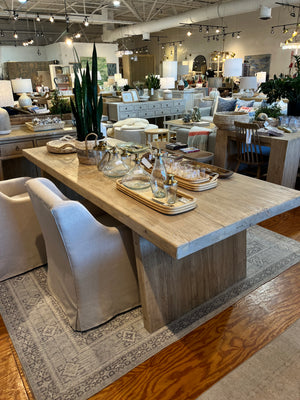 Linwood Dining Table - 96-Blue Hand Home