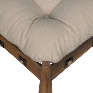 Dante Stool with cFc Upholstery by Noir-Blue Hand Home