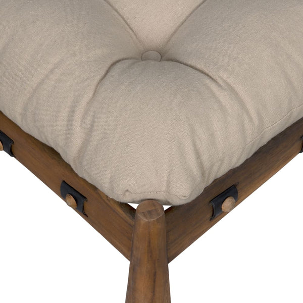 Dante Stool with cFc Upholstery by Noir-Blue Hand Home