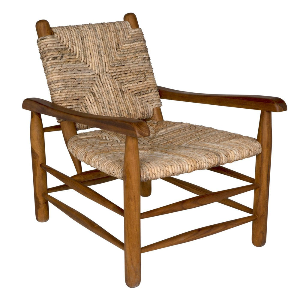 Burek Chair-Noir Furniture-Blue Hand Home