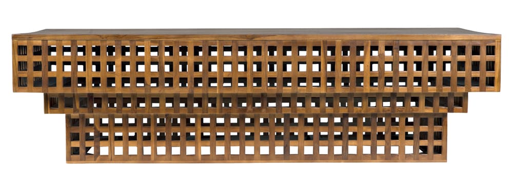 Flynn Coffee Table-Noir Furniture-Blue Hand Home