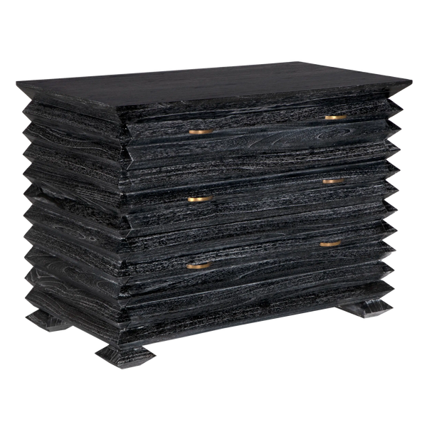 Noir Tiago Chest-Blue Hand Home