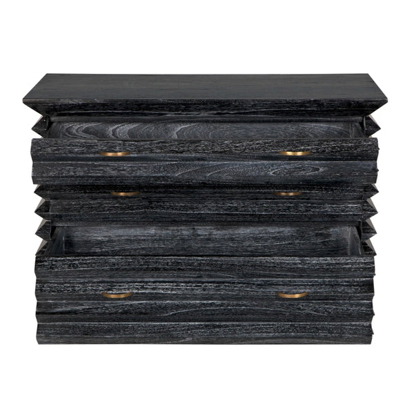 Noir Tiago Chest-Blue Hand Home