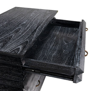 Noir Tiago Chest-Blue Hand Home