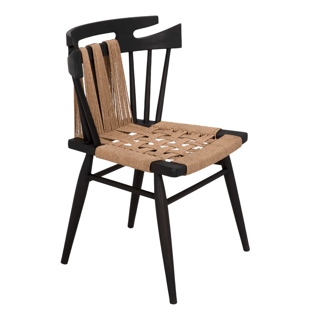 Noir Kikki Chair-Blue Hand Home