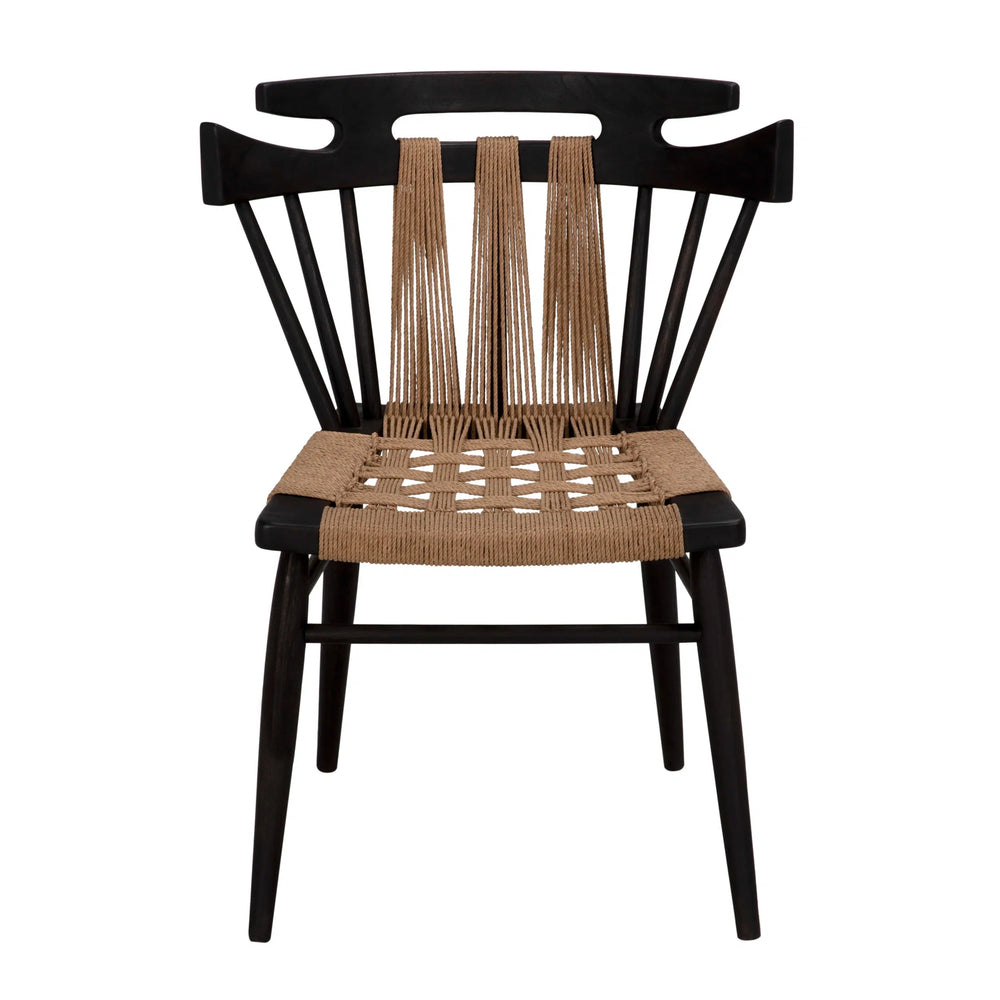Noir Kikki Chair-Blue Hand Home