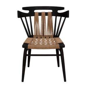 Noir Kikki Chair-Blue Hand Home