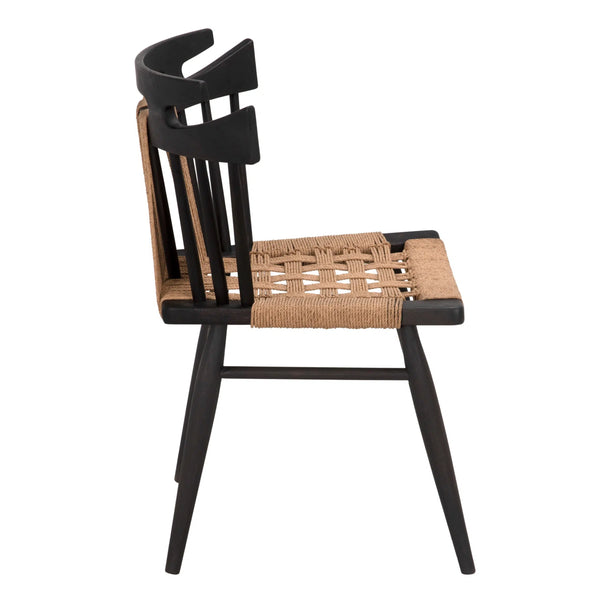 Noir Kikki Chair-Blue Hand Home