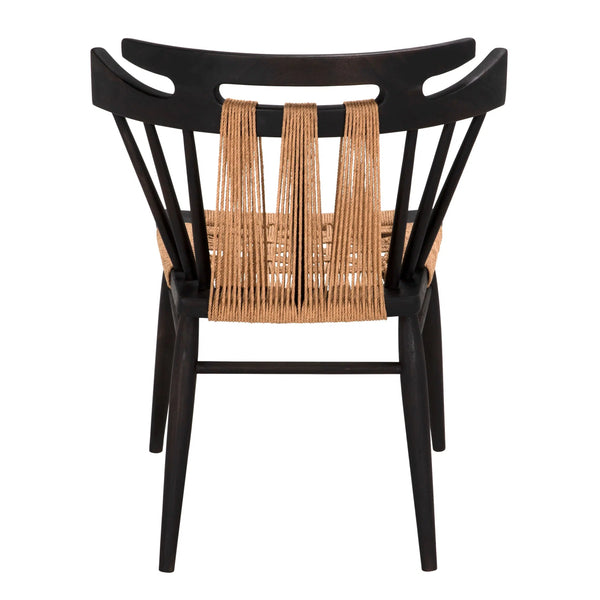 Noir Kikki Chair-Blue Hand Home