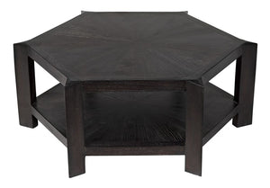 Yuhuda Coffee Table, Sombre Finish by Noir-Blue Hand Home