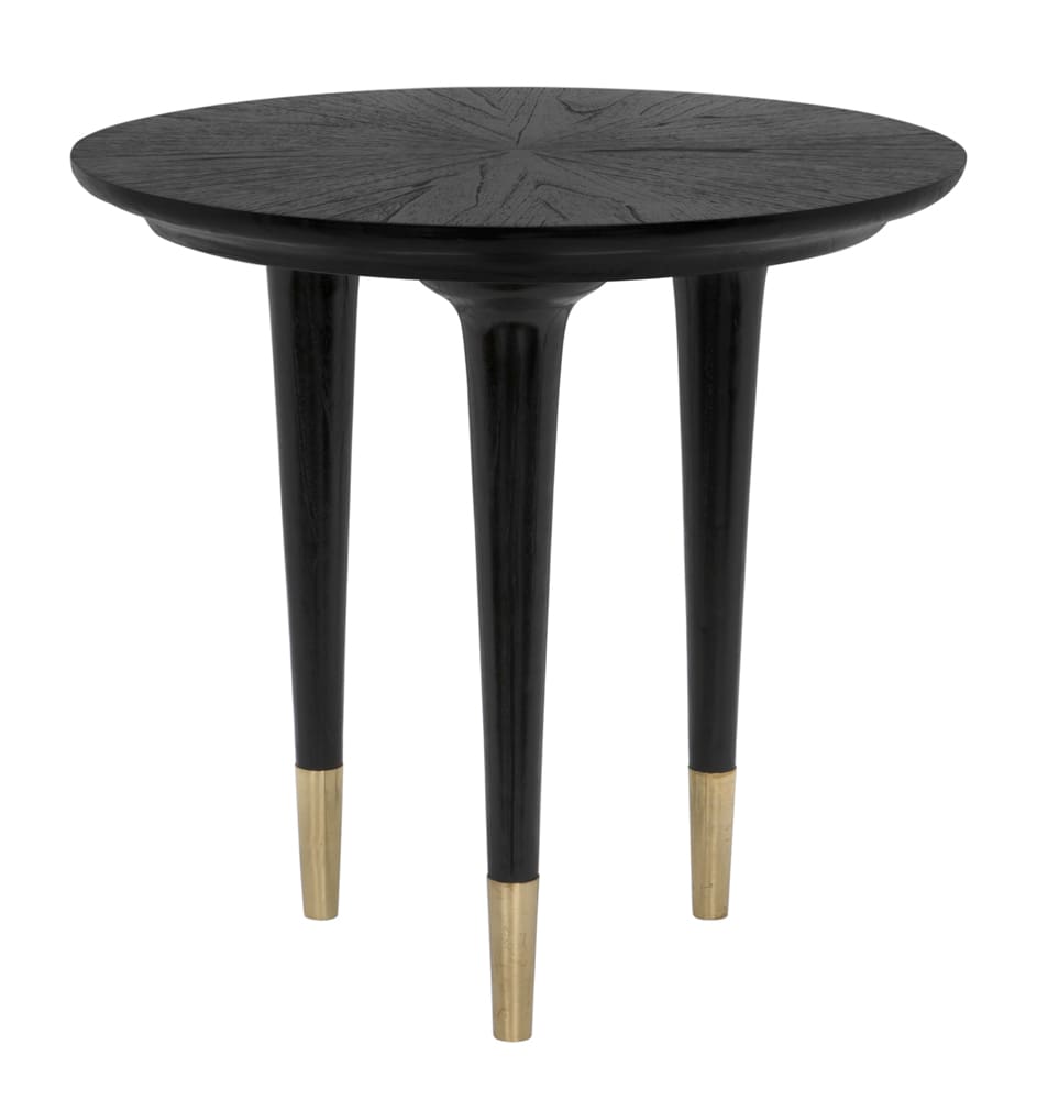 Maganini Side Table-Noir Furniture-Blue Hand Home