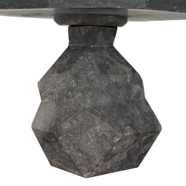 Rind Table, Black Marble by Noir-Blue Hand Home