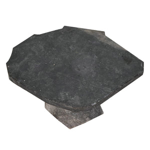 Rind Table, Black Marble by Noir-Blue Hand Home